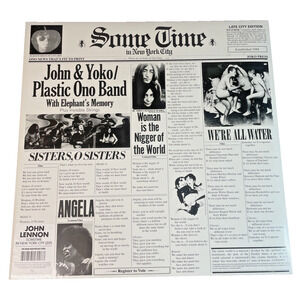 JOHN LENNON Plastic Ono Band 2 LP Vinyl Some Time In New York City FACTORY SEAL
